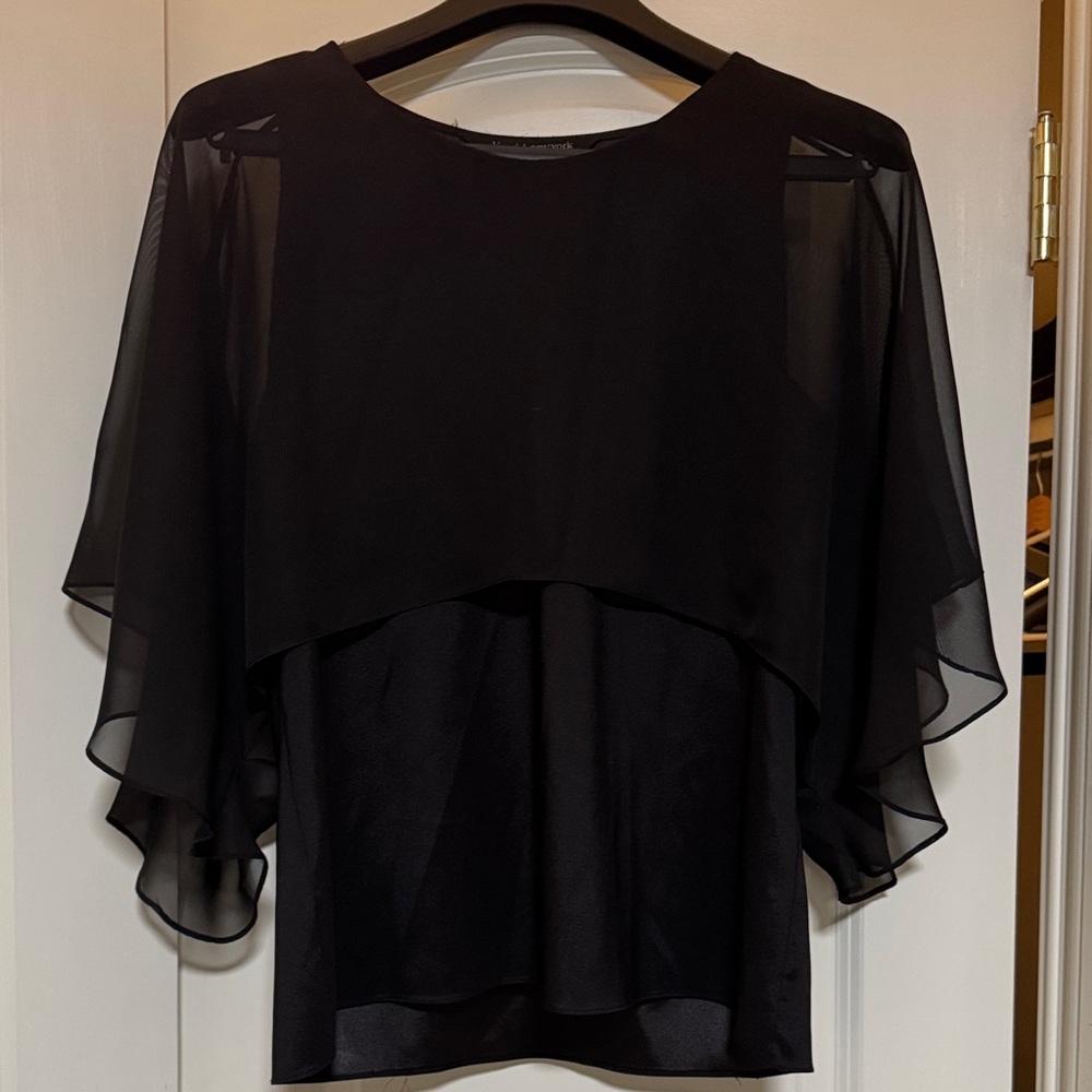 Elegant Black Women's Top